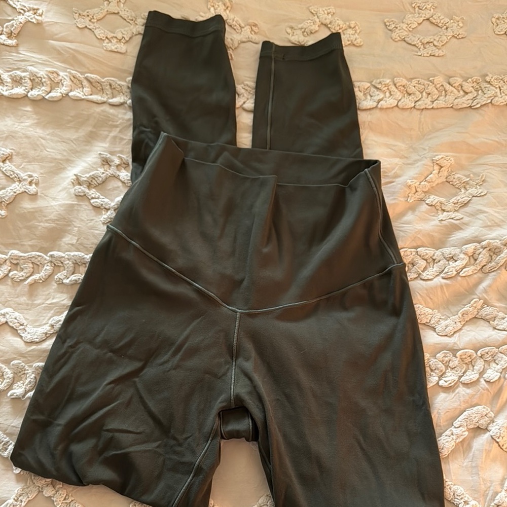 army green aerie offline leggings